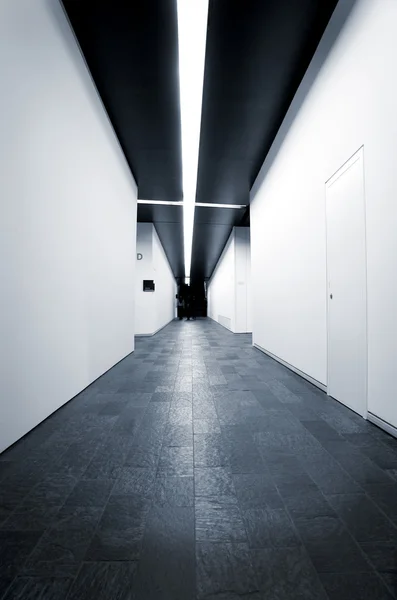 Jewish museum interior detail, project of the architect Daniel Libeskind — Stock Photo, Image