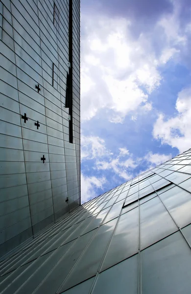 Facade of the Jewish museum, project of the architect Daniel Libeskind — Stock Photo, Image