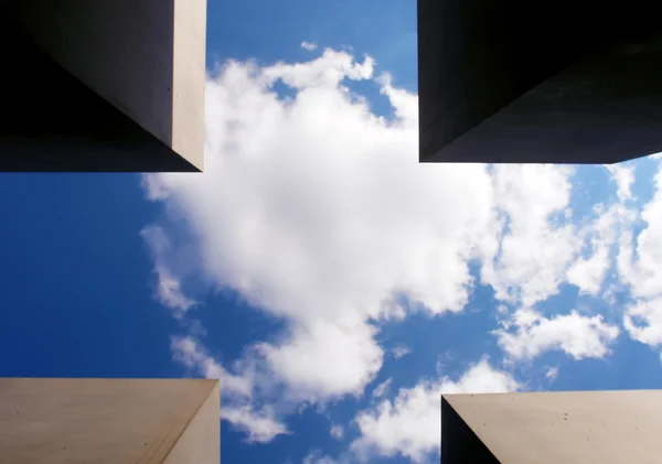 The Holocaost monument perspective detail — Stock Photo, Image