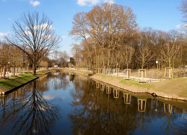 Parque de la ciudad del centro de Tiergarten — Foto de Stock