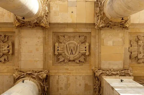 Détail du Reichstag, le Parlement allemand — Photo