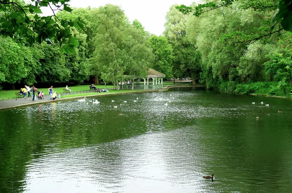 St Stephen Green park — Stock Photo, Image