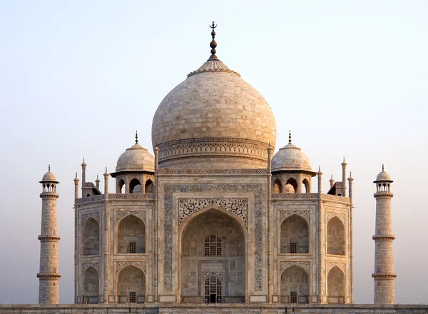 Overzicht van de taj mahal — Stockfoto