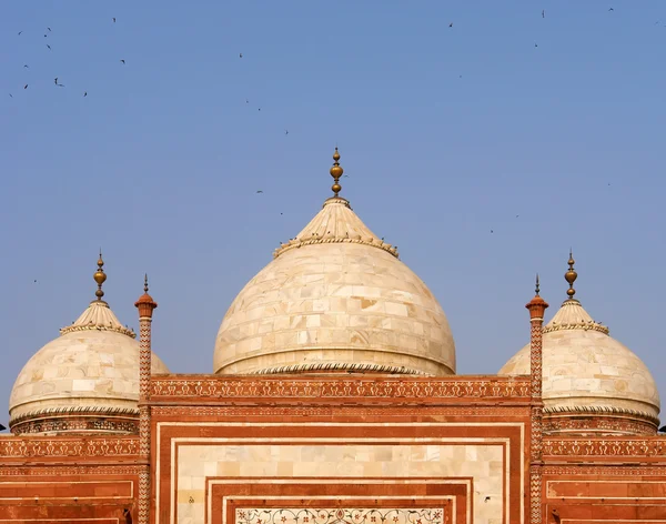 Taj mahal moskén detalj — Stockfoto