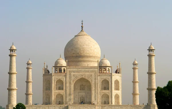 Visão geral do Taj Mahal — Fotografia de Stock