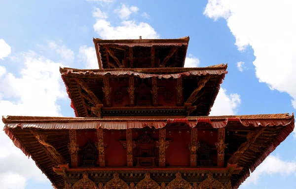 Budynek Durbar square - hinduskich świątyń starożytnego miasta, vall — Zdjęcie stockowe