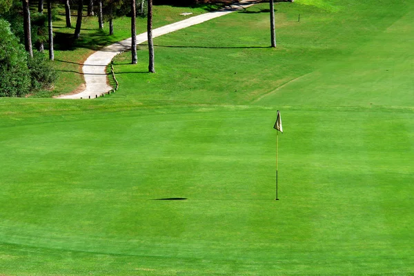 Campo de golfe — Fotografia de Stock