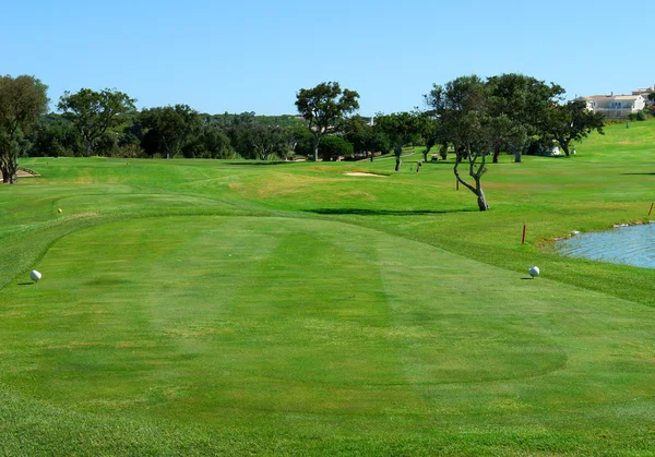 Campo de golfe — Fotografia de Stock