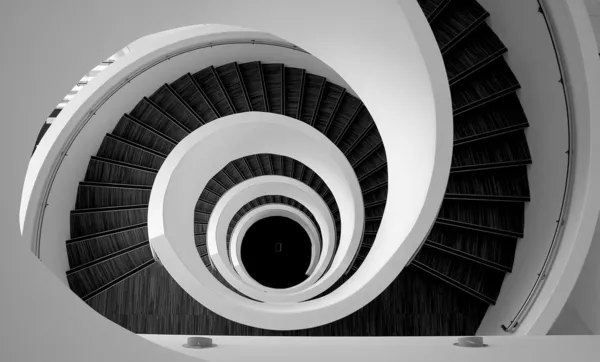 Spiral stairs detail — Stock Photo, Image