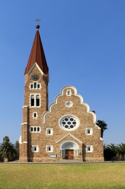 christuskirche, windhoek ünlü lutheran kilise landmark