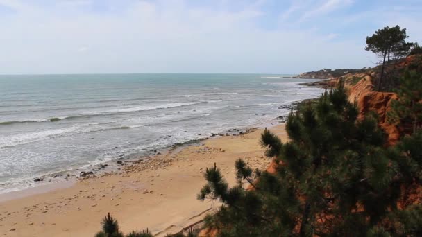 Praia de Santa Eulália - Albufeira — Vídeo de Stock