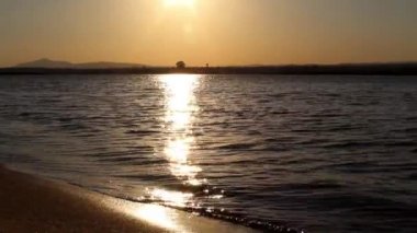 Ria formosa sulak alanların peyzaj, algarve, Portekiz Güney.
