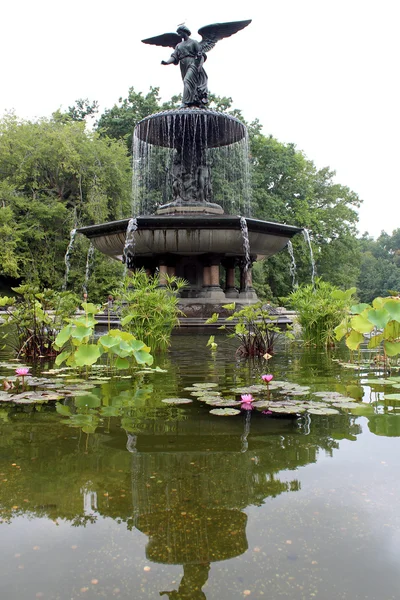 Storica terrazza Bethesda a Central Park — Foto Stock