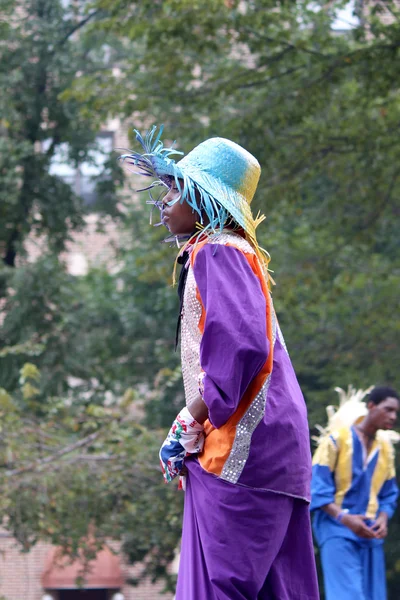 West Indian American Day Parade & Carnival. Labour Day, Septembe — Stock Photo, Image