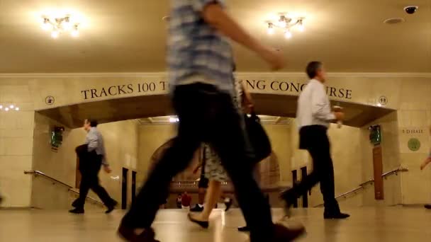 Grand Central Terminal, Station, New York City — Stock Video
