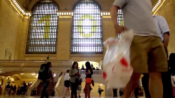 Grand Central Terminal, famosa stazione di New York — Video Stock