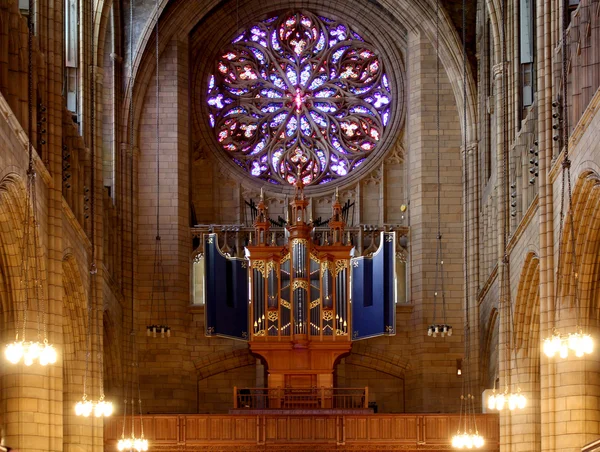 Saint Thomas Church, located at the borough of Manhattan, New Yo — Stock Photo, Image