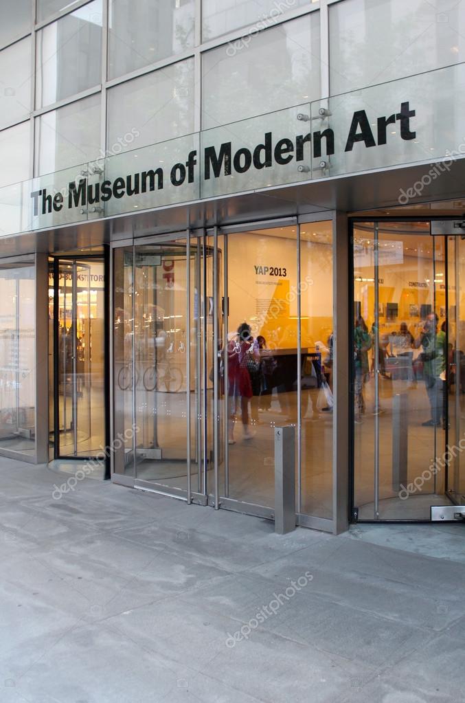 MoMA Museum of Modern Art, New York — Photo éditoriale ©