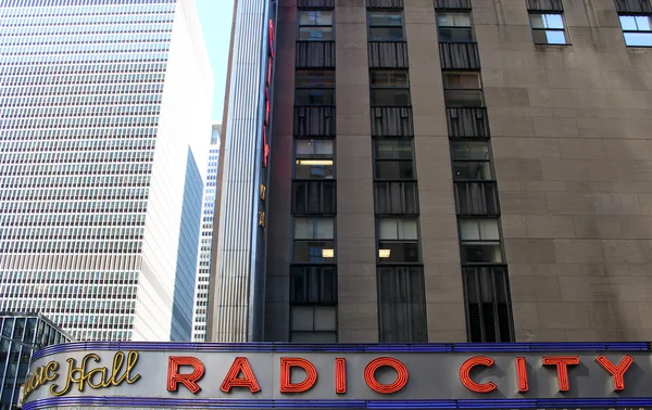 Radio City Music Hall, Manhattan, Nueva York . —  Fotos de Stock