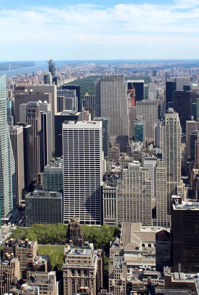 New York City Aerial panoramic view — Stock Photo, Image