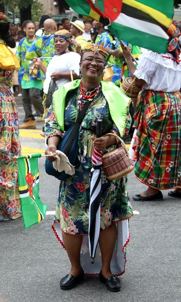 Westindian American Day Parade & Karneval. Arbeitstag, September — Stockfoto