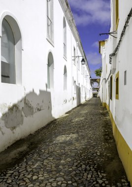 Portekizli alentejo şehir evora eski şehir.