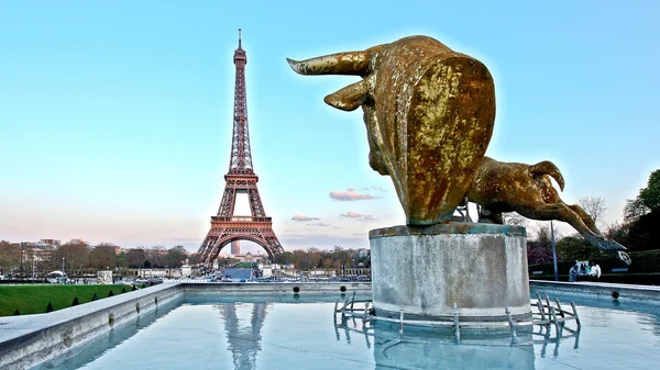 Torre Eiffel de Paris — Fotografia de Stock