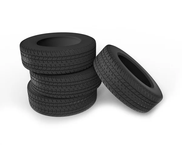 Neumáticos de coche Fotos de stock