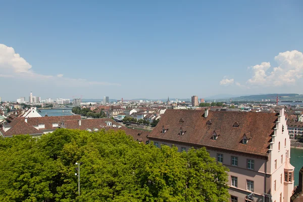 Panoráma v Basileji — Stock fotografie