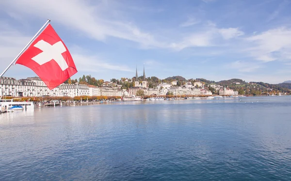 Lucerne cityscape — ストック写真