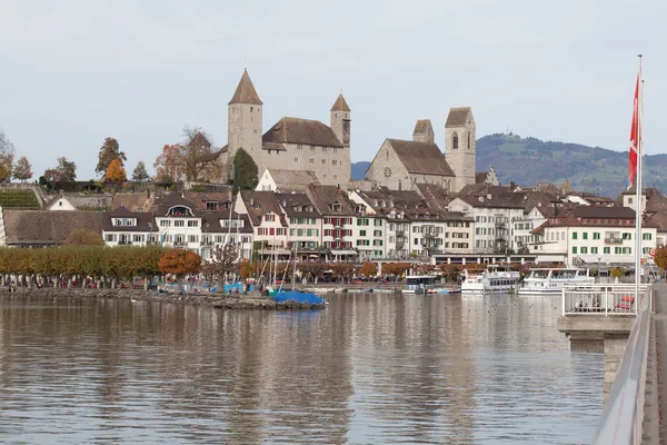 Paisagem urbana de rapperswil — Fotografia de Stock