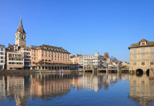 Paesaggio urbano di Zurigo — Foto Stock