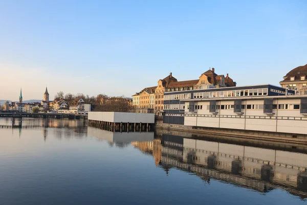 Reggel, Zürich — Stock Fotó