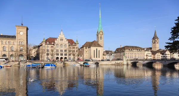 Paysage urbain de Zurich — Photo