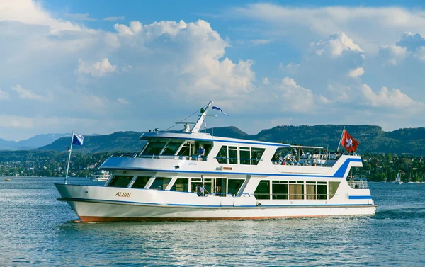 Albis ship on Lake Zurich — Stock Photo, Image