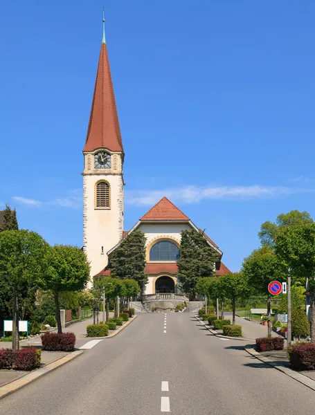 Igreja em Wallisellen — Fotografia de Stock