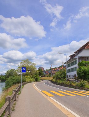 İsviçre, arka zug city Road