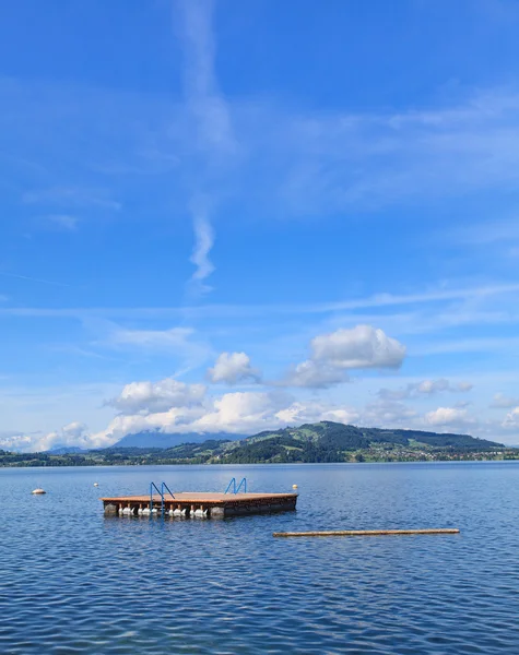 Lacul Zug — Fotografie, imagine de stoc