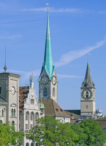 Zurich vartegn - Stock-foto