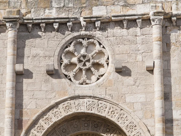 Rosette detail Romanesque — Stock Photo, Image