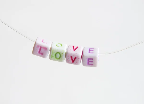 The word love — Stock Photo, Image