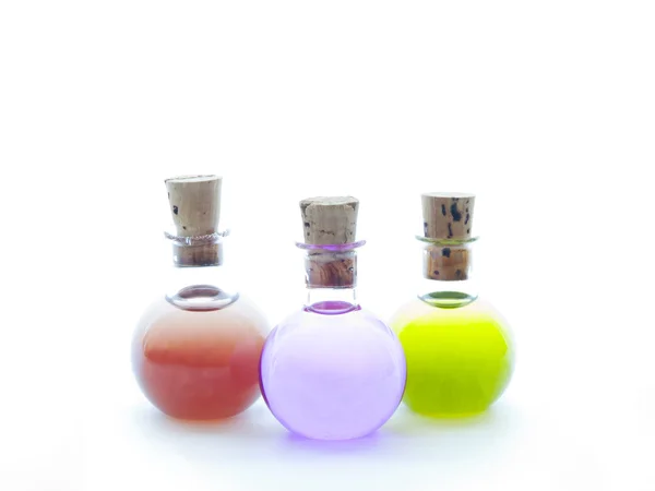 Perfume bottles colored — Stock Photo, Image