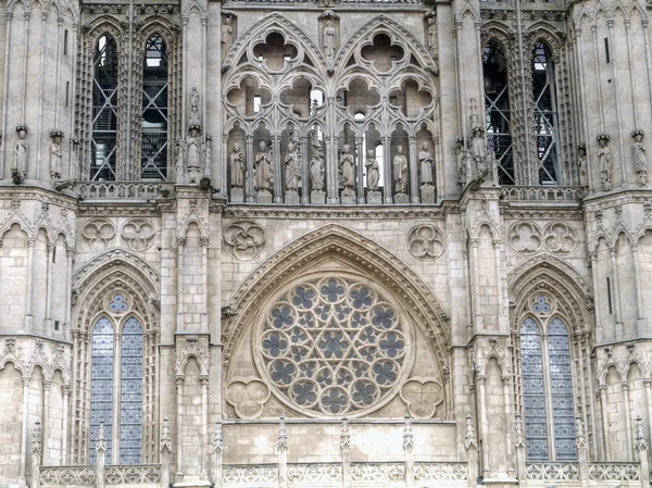 Cupola gotica della parete est di Burgos Cathedra — Foto Stock