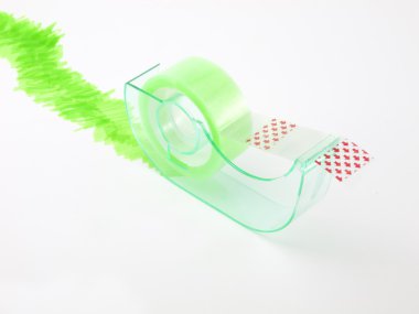 Yeşil selofan makinesi