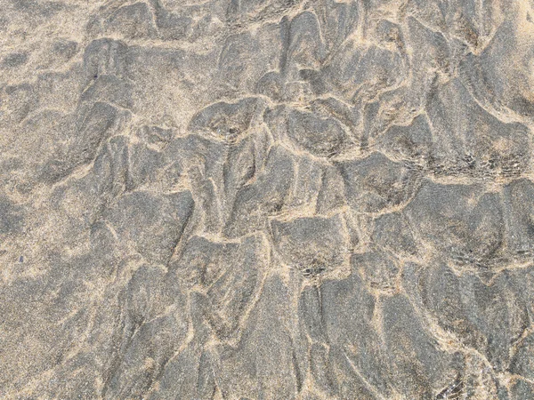 Struttura della sabbia nera e gialla — Foto Stock