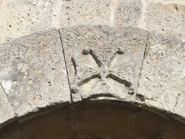 Details of the Visigothic church — Stock Photo, Image