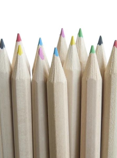 Various colour pencils — Stock Photo, Image