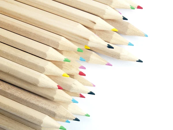 Various colour pencils — Stock Photo, Image