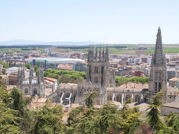 Le site du patrimoine mondial de la cathédrale gothique, Espagne — Photo