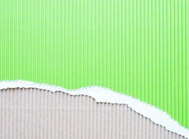 Yeşil geri dönüşüm karton